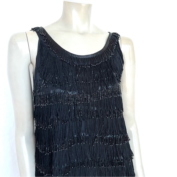 Vintage ROMAN KEFLAY Black Party Dress - Picture 5 of 11